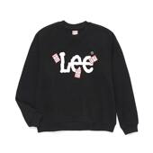 Lee新款 K11000 圆领卫衣LUT007910100893 秋冬男女同款 加厚宽松版