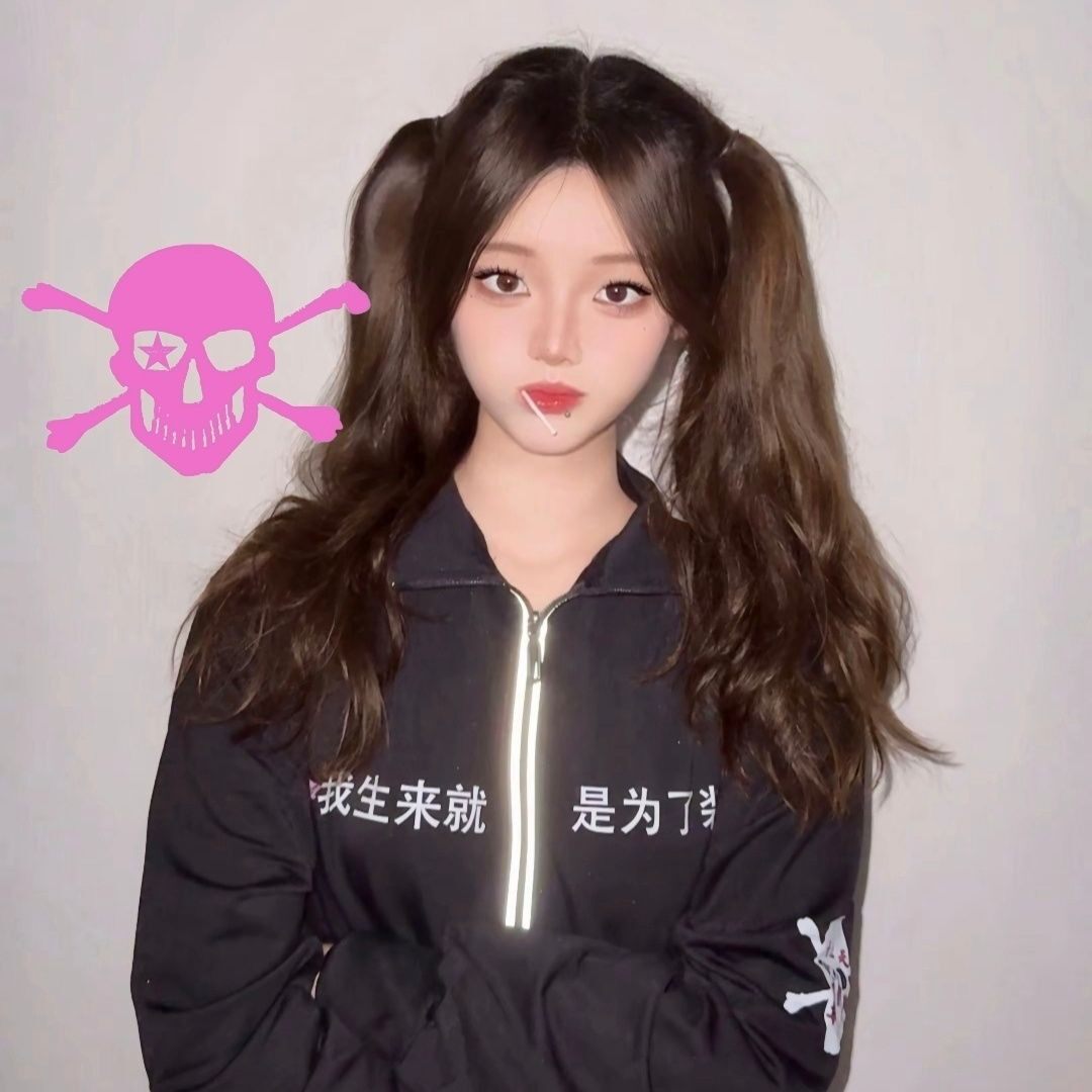 Shabby骷髅黑白外套我生来就为了装逼2026春潮流休闲百搭爆款韩亿