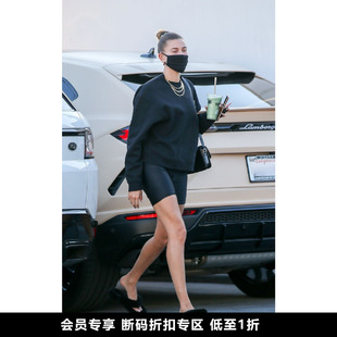 年中折扣 3分5分款 KORAL经典 黑色涂层仿皮打底裤 款 小喜家