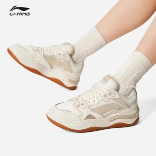 女鞋 FLOW低帮运动滑板鞋 2025秋季 FUTURE AGCU048 新款 李宁休闲板鞋