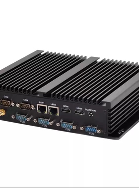 工控机台式电脑双千兆串口无风扇主机嵌入式整机I5I7GK4000