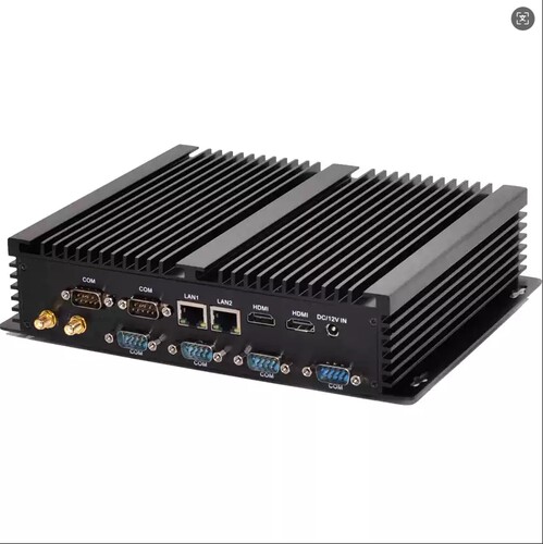 工控机台式电脑双千兆串口无风扇主机嵌入式整机I5I7GK4000