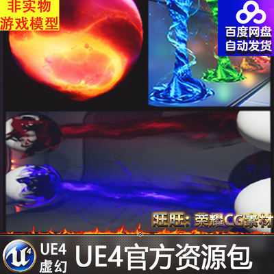 UE4虚幻4 Master Flipbook Material for VFX 龙卷风刀光技能特效