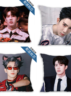 鹭卓抱枕十个勤天种地吧周边午睡靠枕垫diy学生日礼物可照片定制