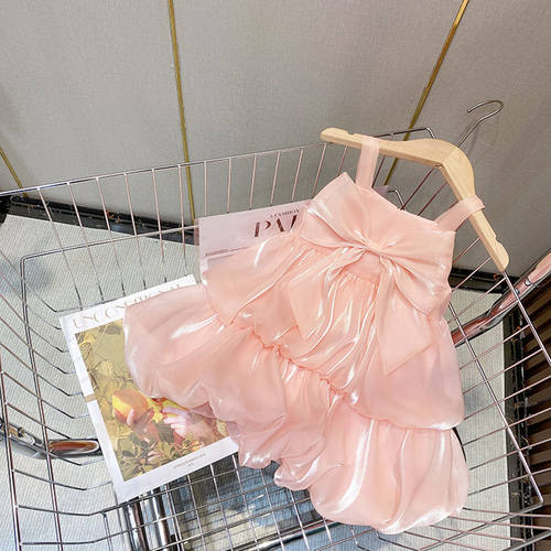 女童蛋糕裙夏装蓬蓬裙公主裙