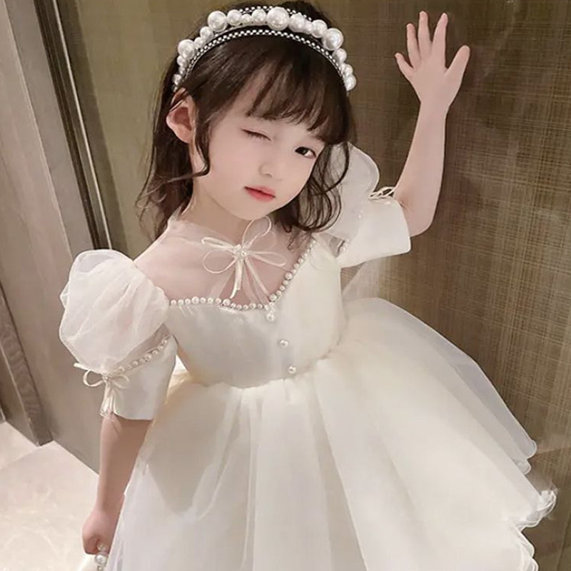 女童公主裙夏季白纱裙连衣裙