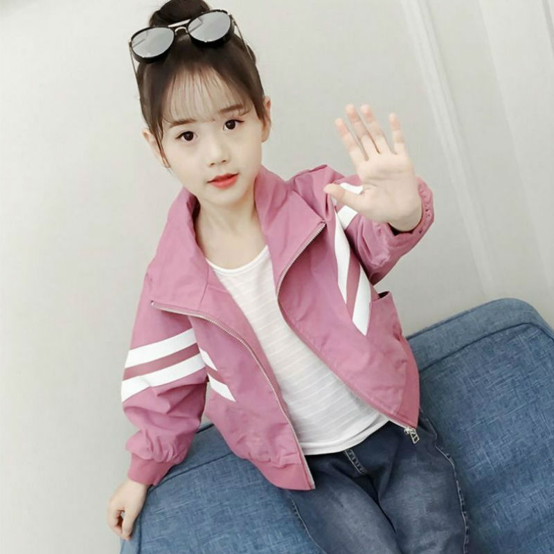 外套外套洋氣春秋短款童裝春秋