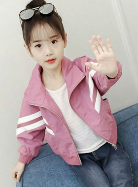 潮童外套2024年春装新款洋派儿童中大童春秋短款上衣童装网红潮