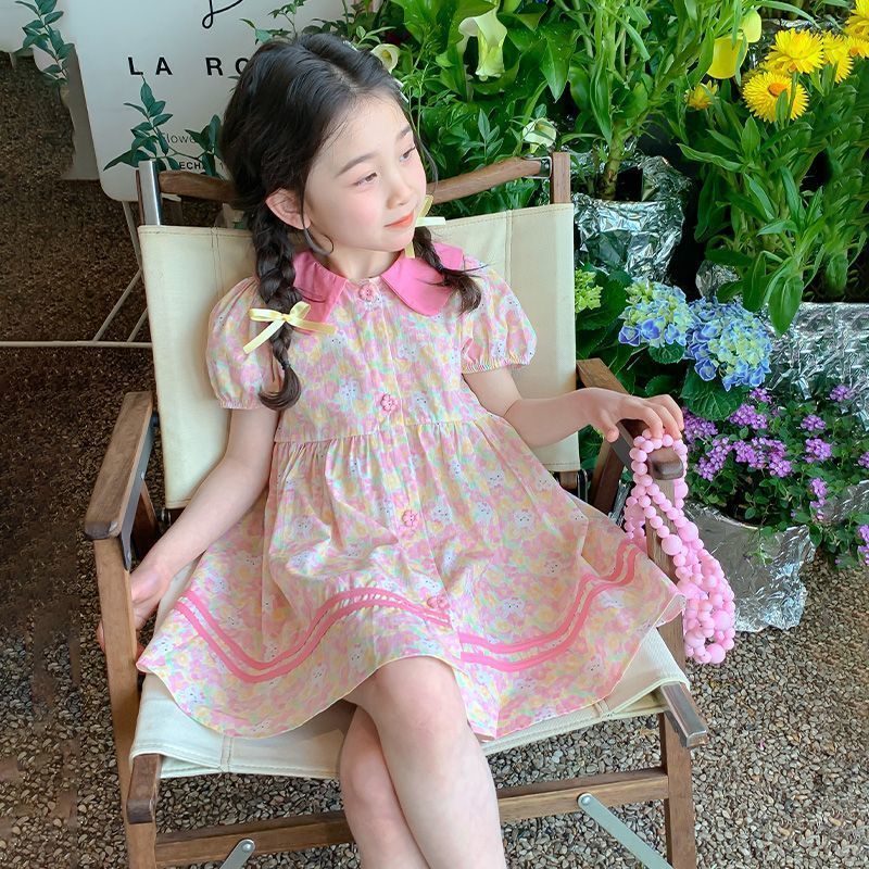 女童夏季连衣裙公主裙子