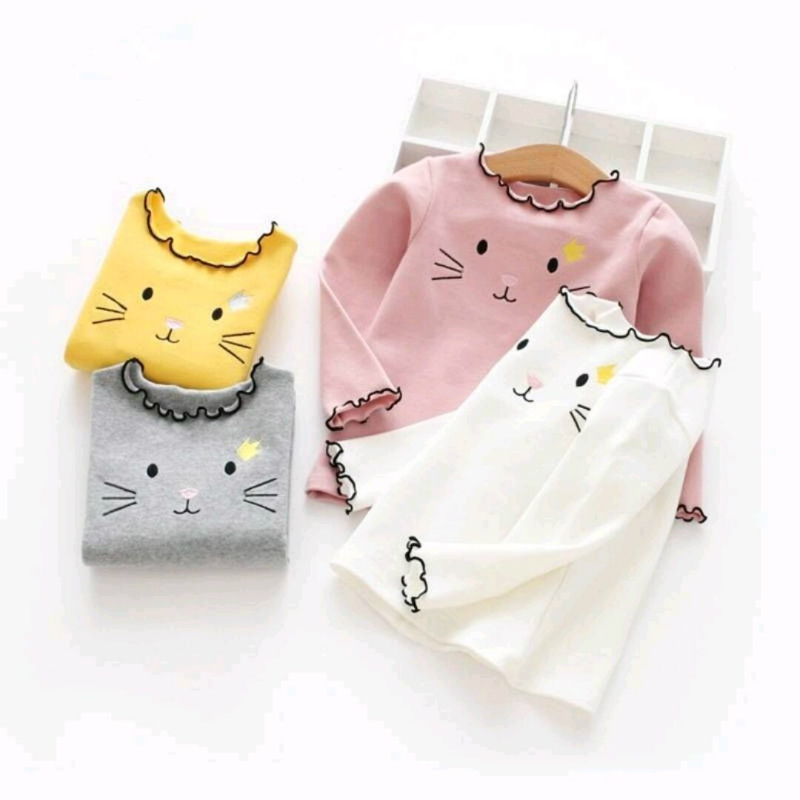 春秋娃娃衫卡通风百搭长袖T恤