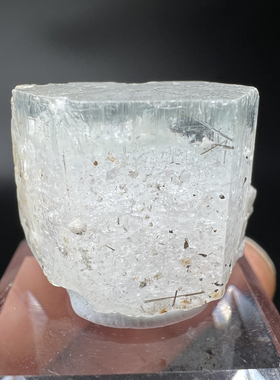 摩根石包裹电气石Morganite +钠长石 精品 矿物晶体 矿物标本