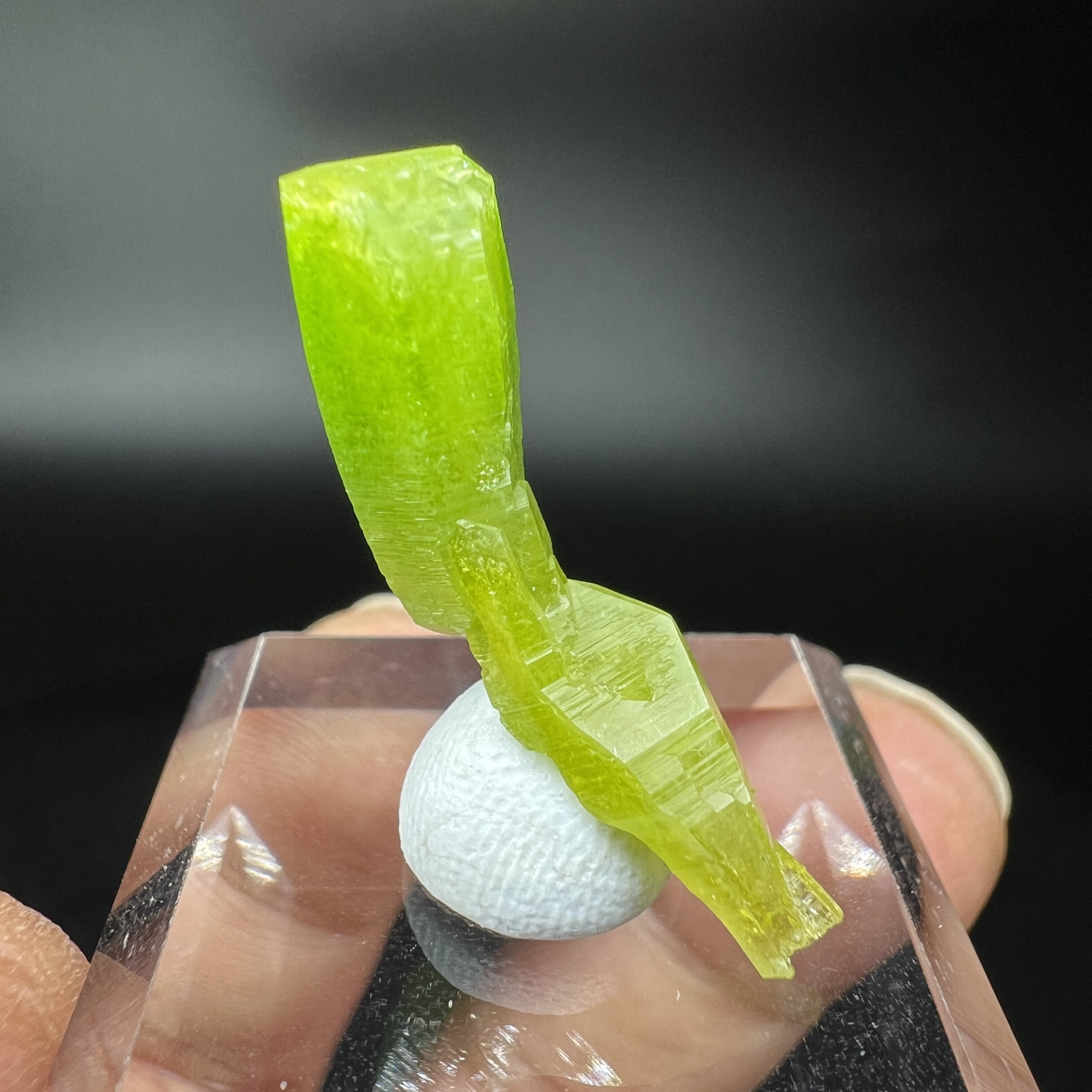 磷氯铅矿Pyromorphite 精品矿物晶体矿物标本矿石原石宝石观赏石