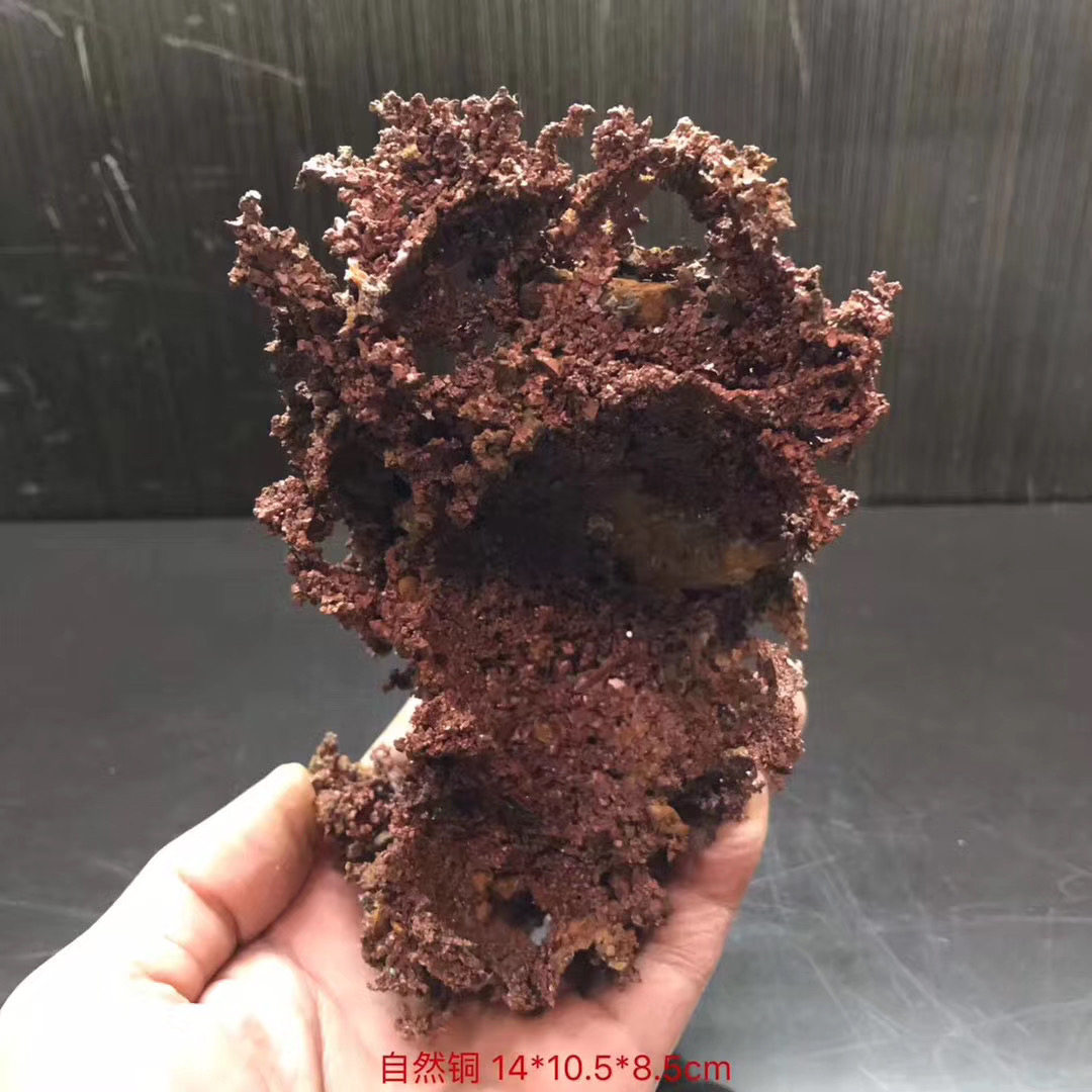 自然铜Copper 精品矿物晶体矿物标本矿石原石宝石观赏石收藏品