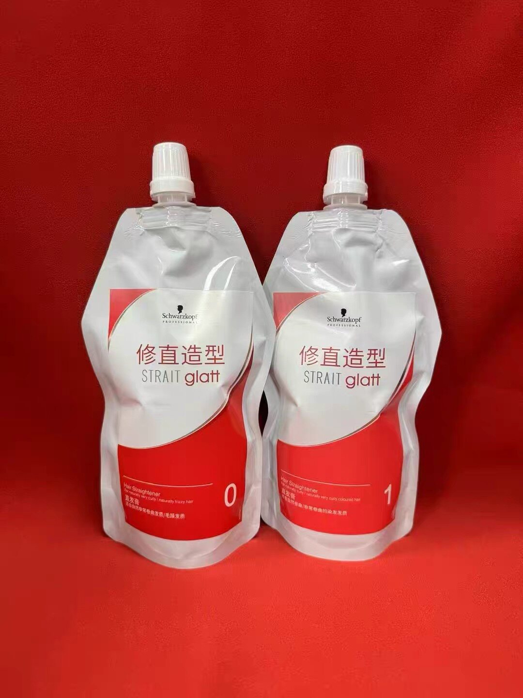 施华蔻直发膏免拉家用蛋白矫正软彩染