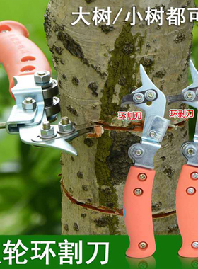 环割刀蜜柚桂圆树荔枝树苹果树环剥刀环枝剪小大树环割环剥环枝刀