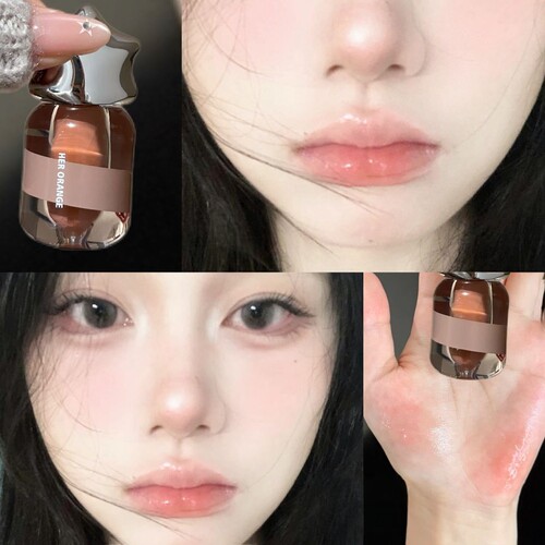 HERORANGE镜面水光唇釉不沾杯