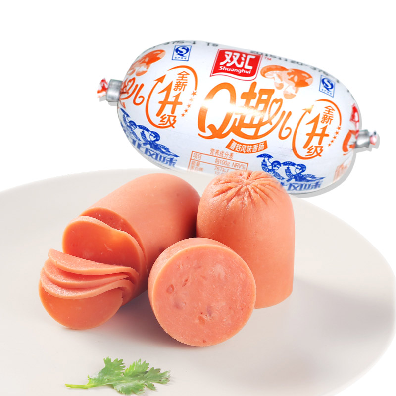 双汇Q趣儿火腿肠q趣70g蘑菇
