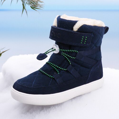 Uovo冬季保暖加绒中大童雪地靴
