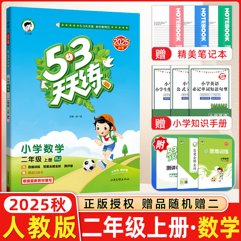 53天天练二年级上册数学