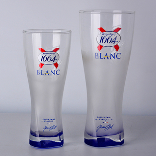 精酿啤酒杯各种品牌啤酒杯1664粉象朝日林德曼督威