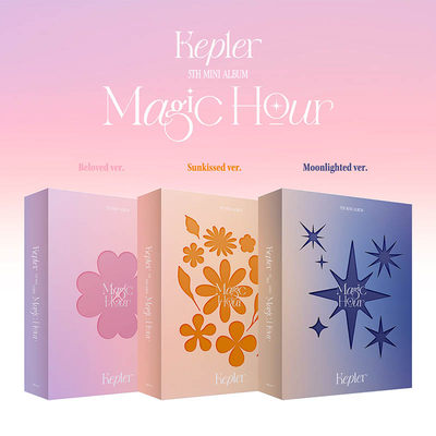 官方正版 Kep1er 葡 专辑 迷你5辑《Magic Hour》cd小卡周边 全新