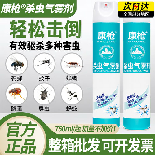 家用室内杀虫剂灭蚊喷雾剂750ml