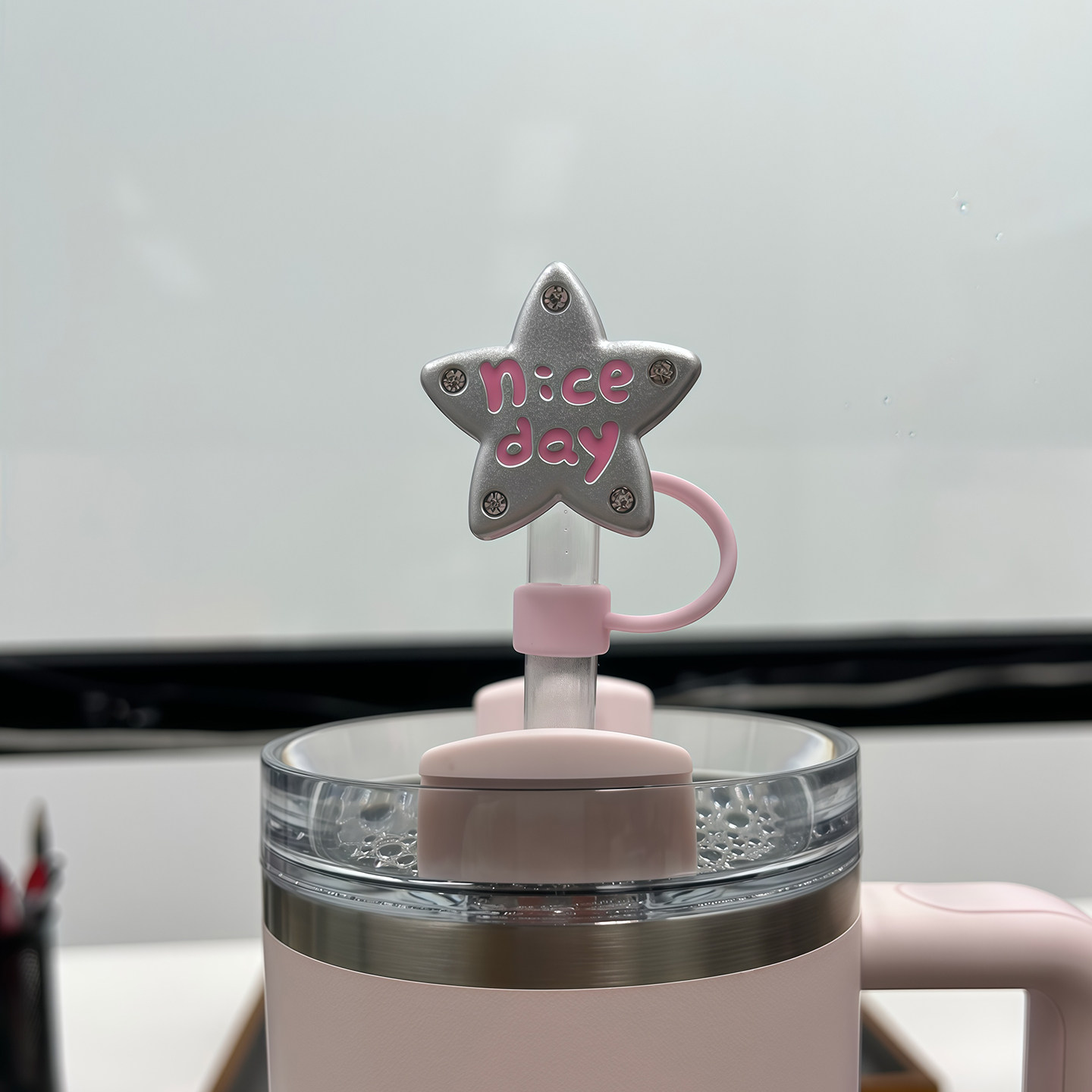 stanley保温杯吸管盖防尘塞配件图片