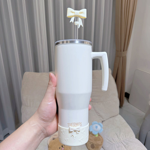 适配膳魔师冰霸杯吸管防尘塞保温杯配件水杯吸管帽杯子杯底套杯托