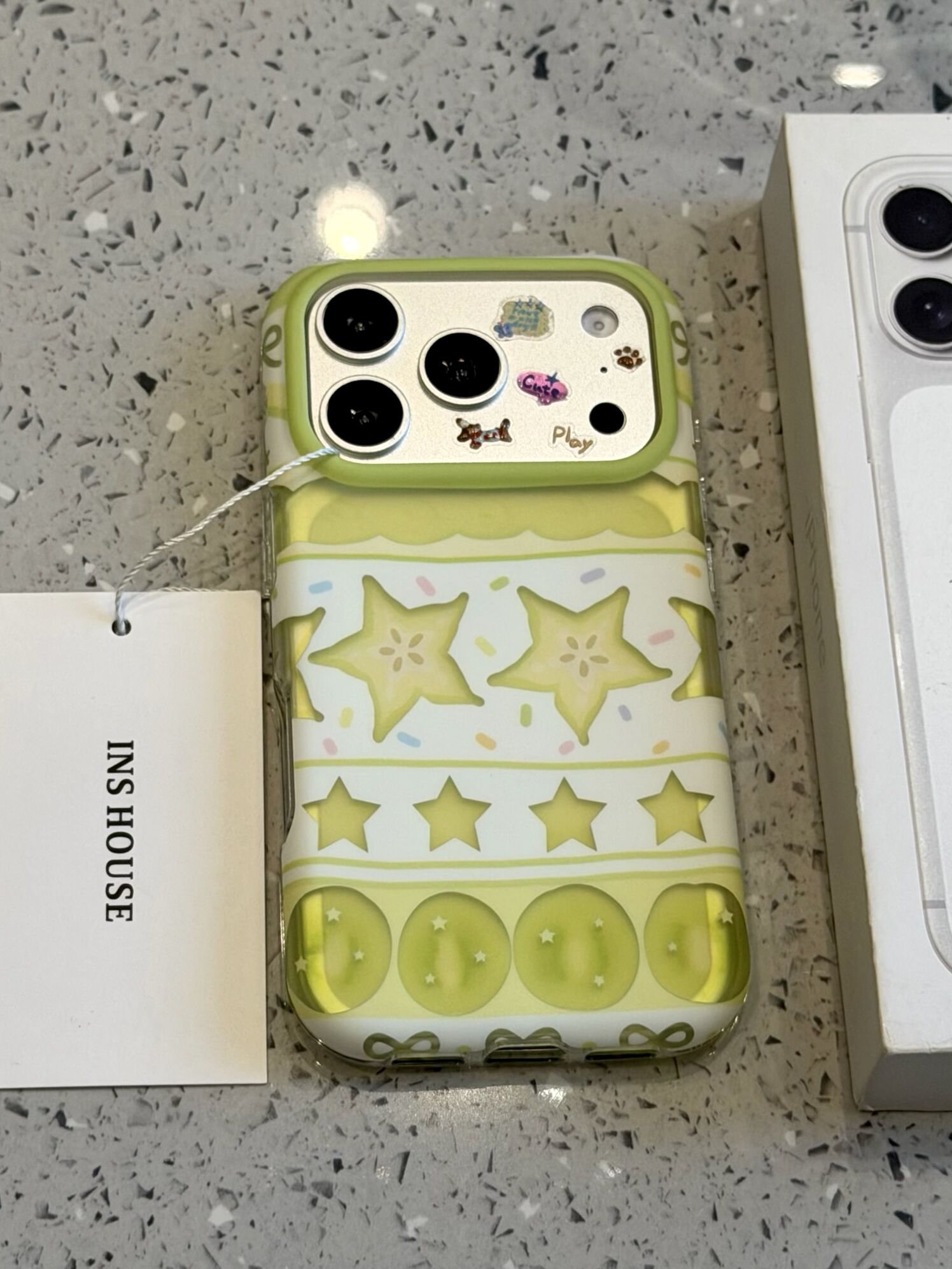 西多士小清新镂空猕猴桃杨桃星星适用于iphone17promax苹果16手机壳15pm