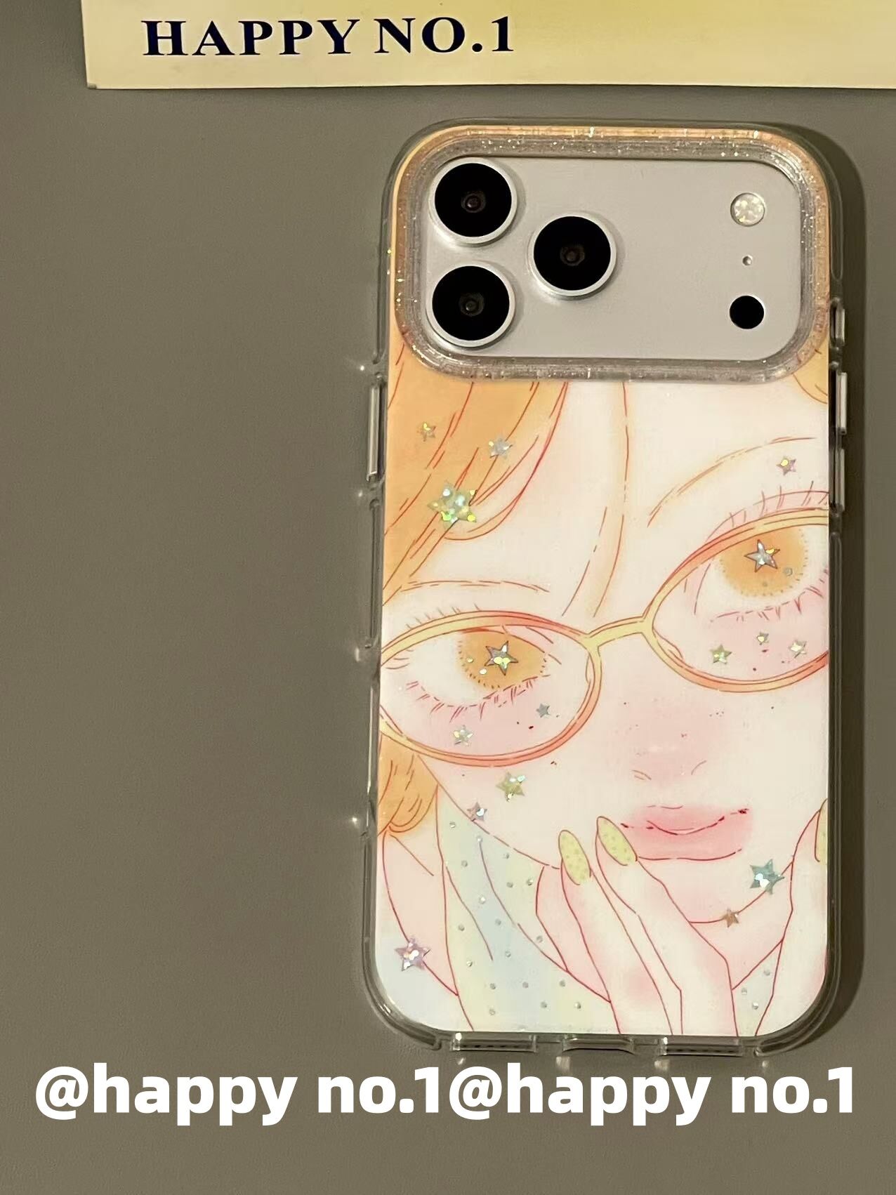 西多士古早风二次元镜框少女适用苹果iPhone手机壳防摔双层16全包防水