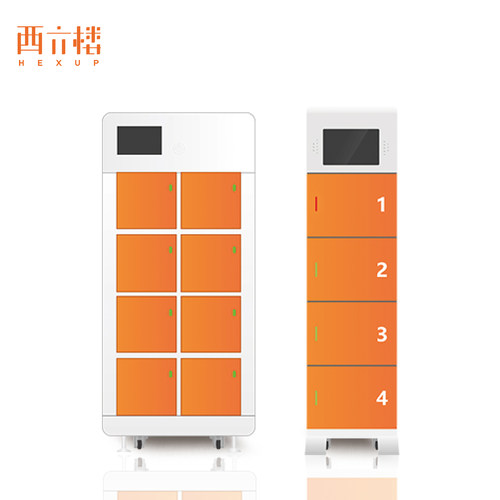 西六楼防水电动车换电柜扫码可用