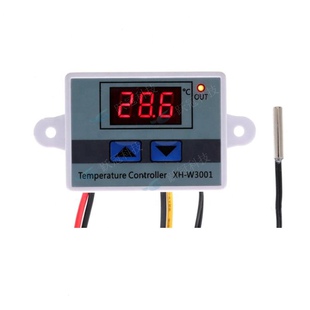 数字温控器W3001微电脑温度控制温控数字控温5v12v24v110v220v