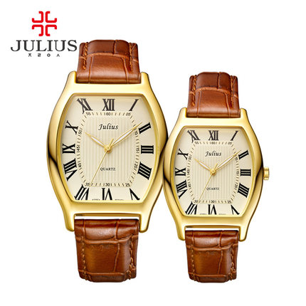 时尚潮流风精致表盘复古情侣手表