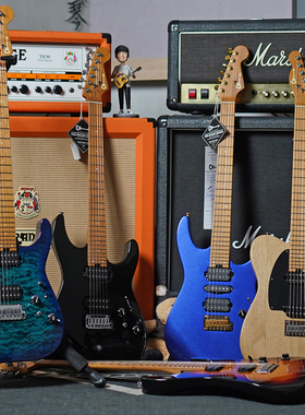 【琴庐特价】Charvel PM DK24 HH/SC2 Tele 墨产蓝紫色电吉他现货