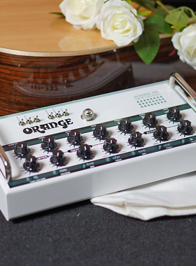 【琴庐乐器】Orange橘子英产手工系Twin Channel原声吉他前级现货