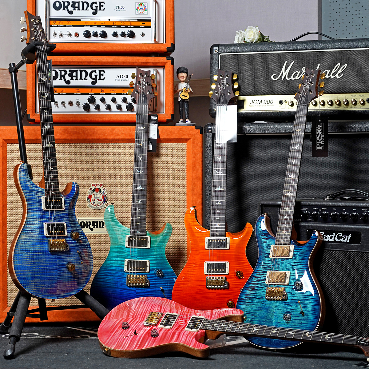 美产PRS电吉他木材博物馆现货