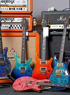 【琴庐乐器】美产 PRS Custom 24 Wood Library 木材博物馆电吉他