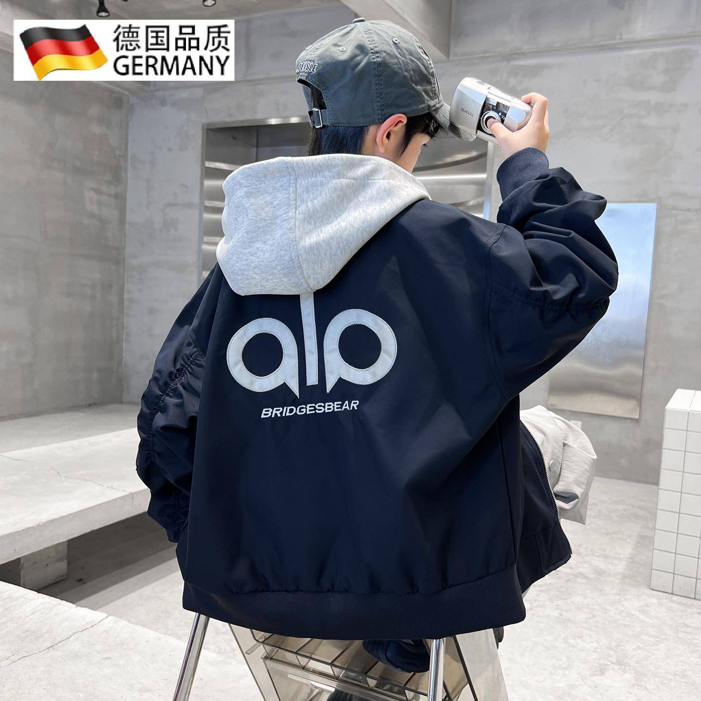 男童外套春秋款新款秋季棒球服