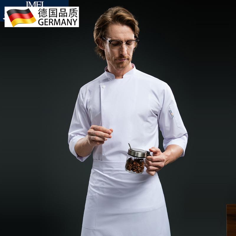 厨师服七分袖酒店中西餐厅厨房