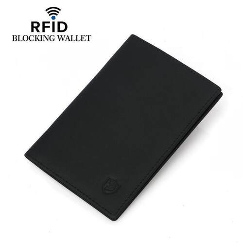 RFID防盗刷男士仿皮护照包