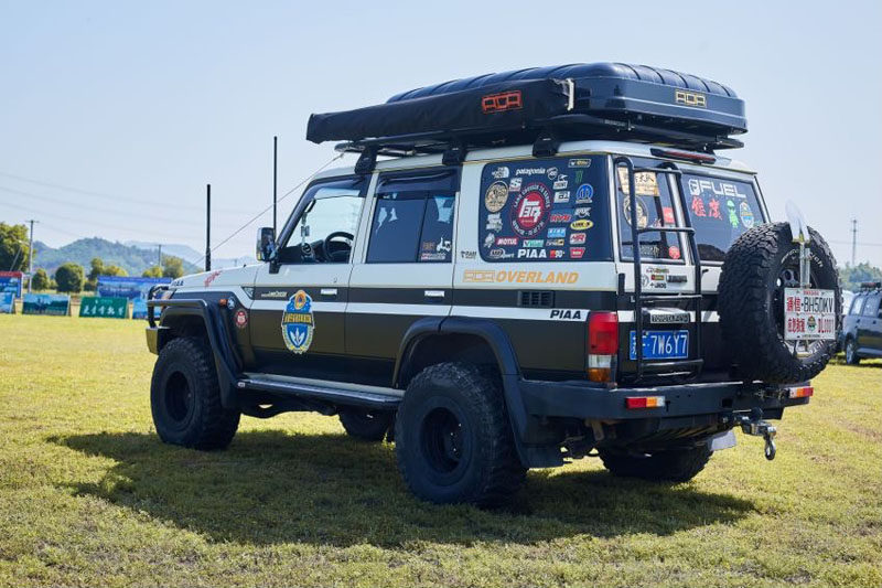 适用fj酷路泽兰德酷路泽牧马人车顶帐篷户外越野装备ada帐篷改装