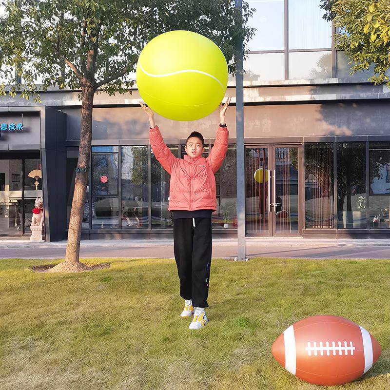 充气PVC网球巨型球充气大网球