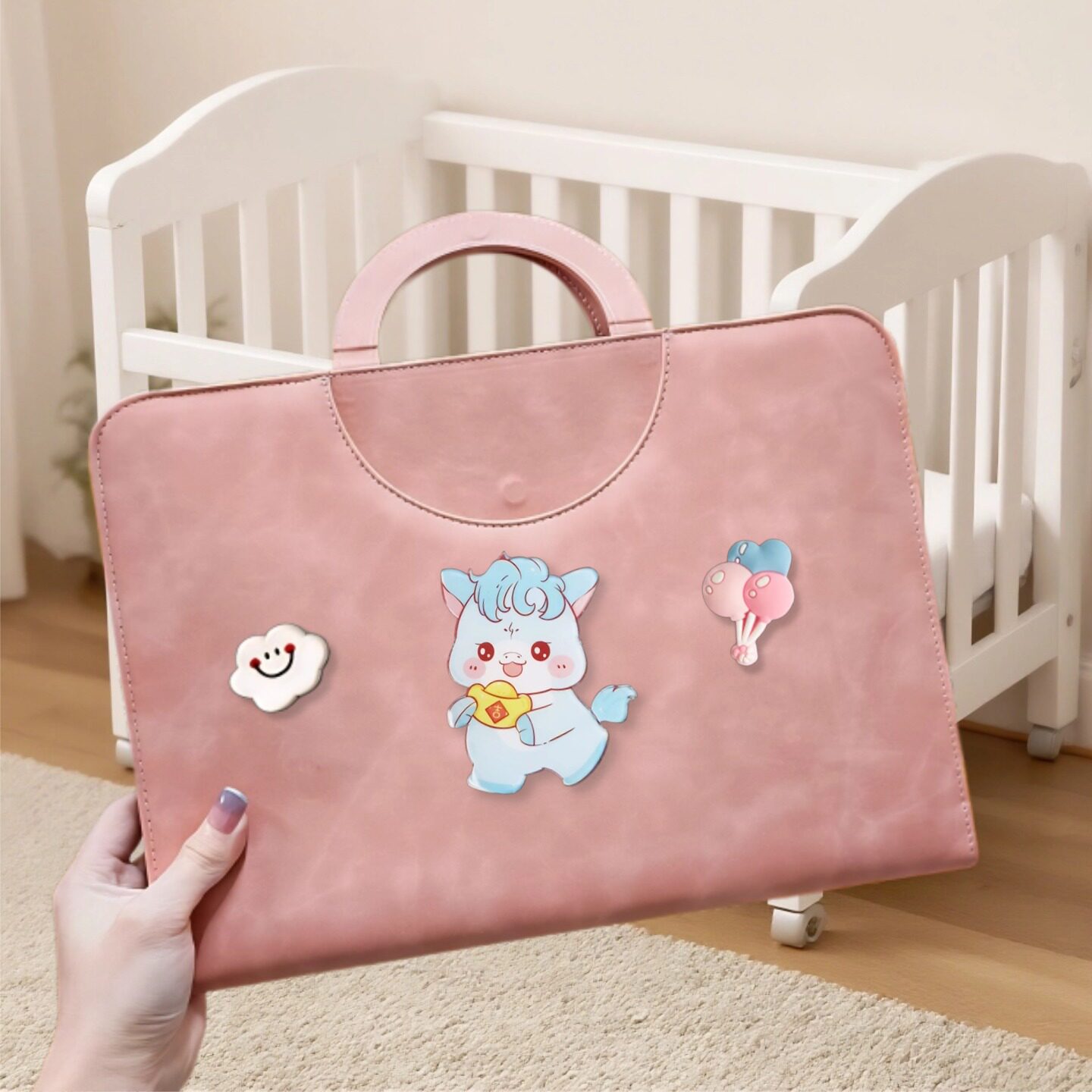 马年孕检收纳册手提孕期档案册孕产妇体检产检册b超手册a4产检本