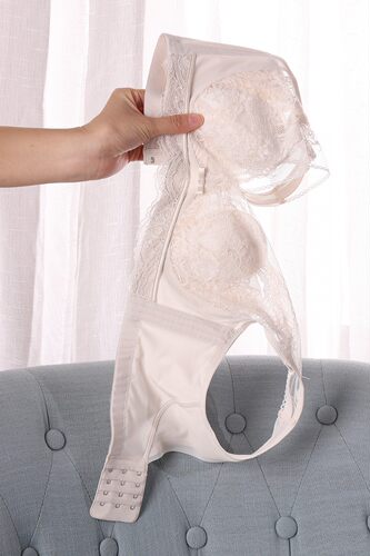 超薄蕾丝收副乳文胸调整型背心