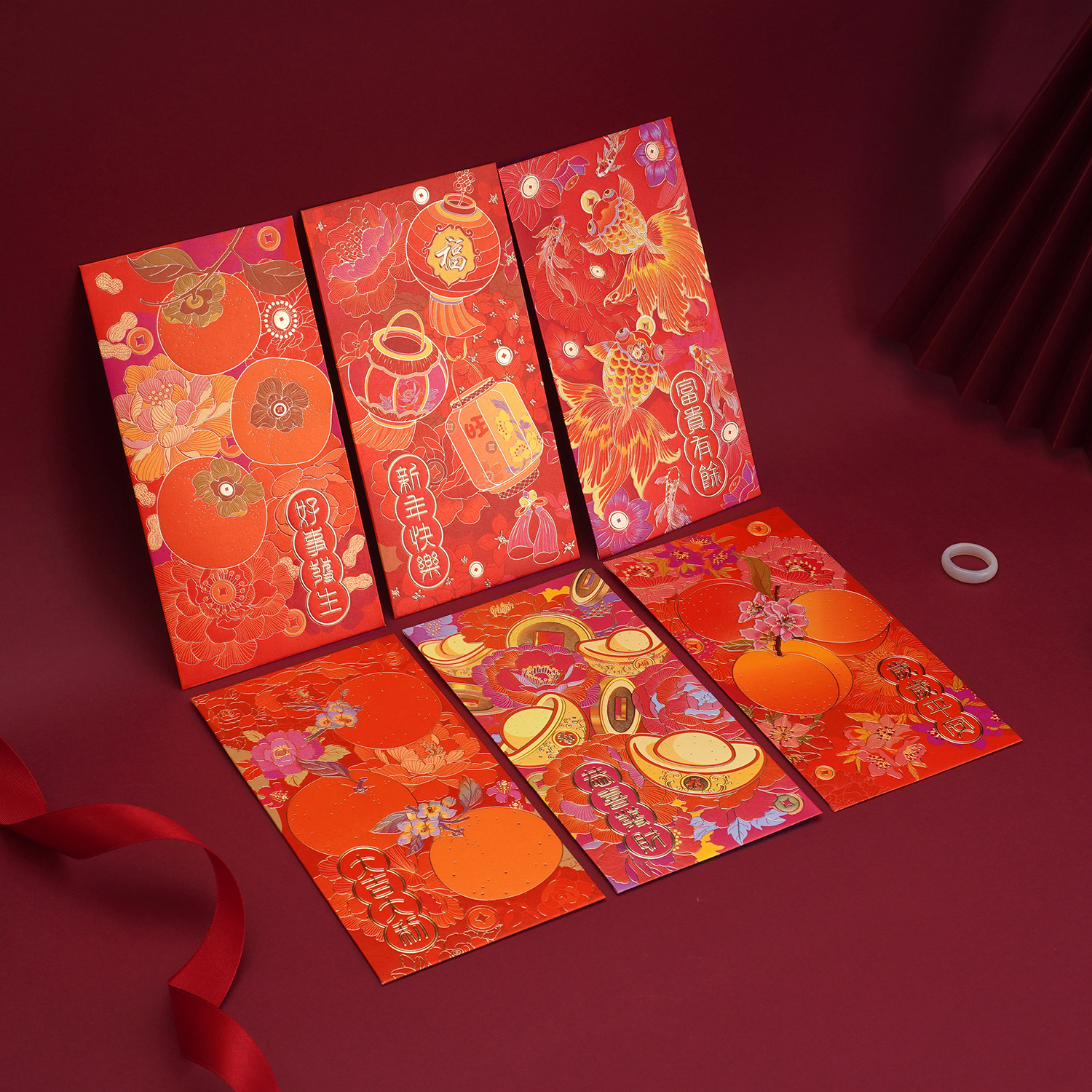 2026年创意烫金百元利是封压岁红包马年耀能精品新款大吉大利卡通,节庆用品/礼品,红包/利是封,淘宝优惠券,粉丝福利购,淘宝优惠卷