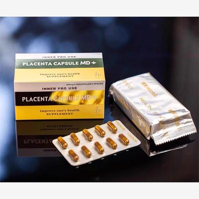 延长青春日本PLACENTA CAPSULE贵妇亢衰小金盒