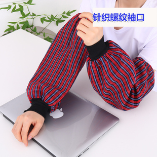 劳保护袖 家用户外工作防油污男女上班套袖 头 套加长款 加厚老粗布袖