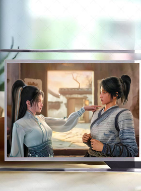 宁姚陈平安水晶玻璃相框二次元