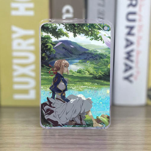 紫罗兰永恒花园流沙麻将摆件