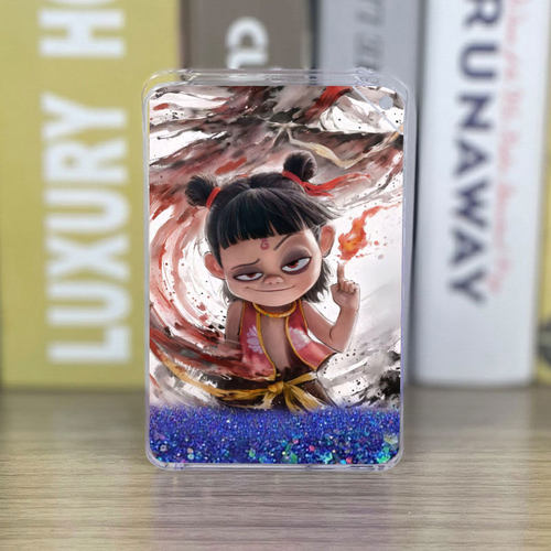 哪吒魔童闹海流沙麻将二次元流麻卡砖动漫周边亚克力摆件立牌挂件